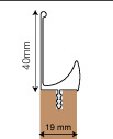 J Handle Profile (Groove-in)