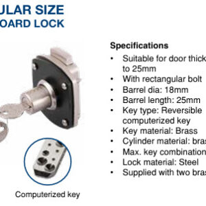 REGULAR SIZE CUPBOARD LOCK